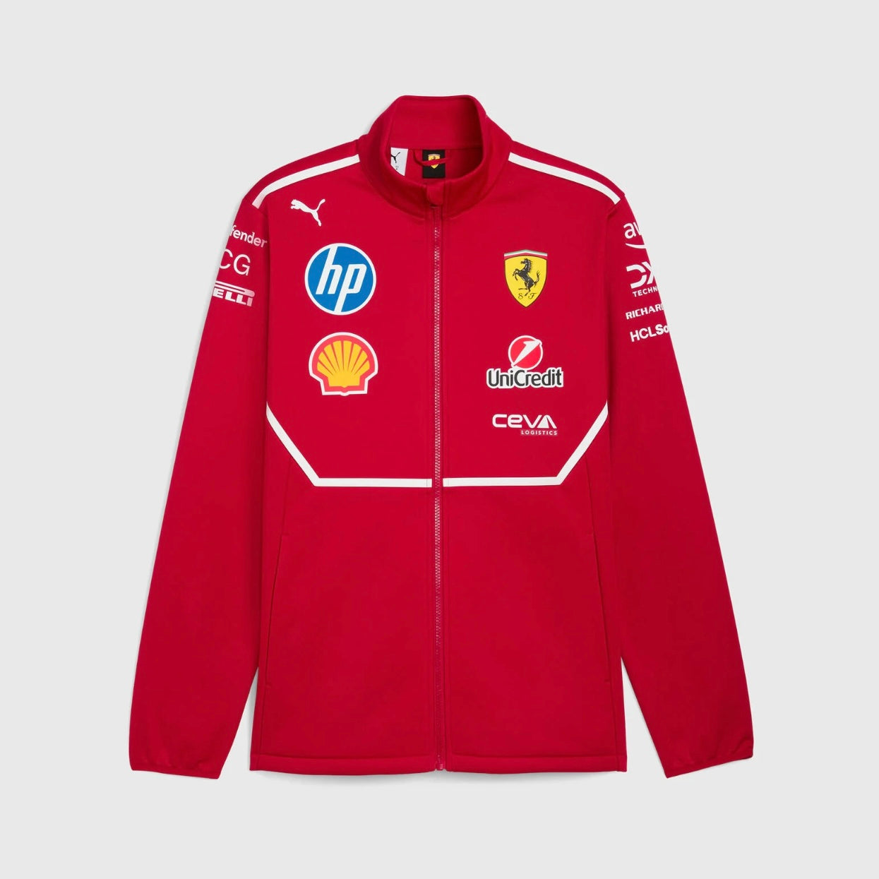 Scuderia Ferrari 2025 Team Softshell Jacket
