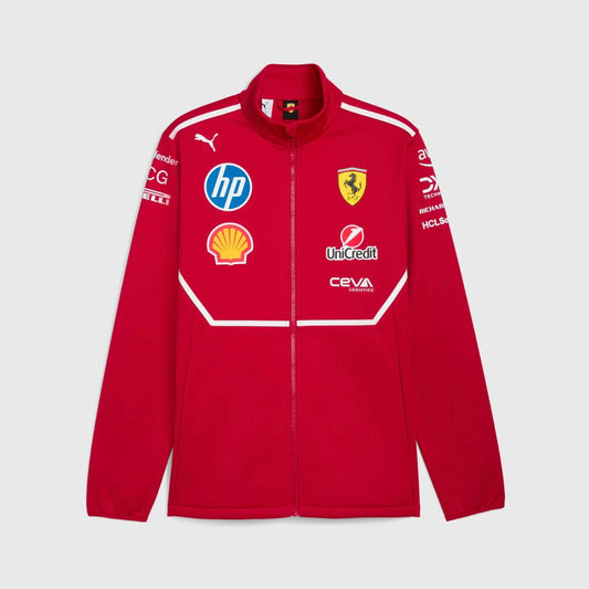 Scuderia Ferrari 2025 Team Softshell Jacket