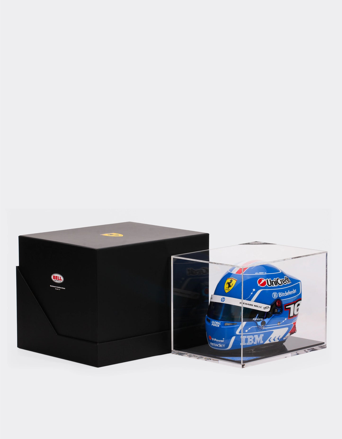 Bell 1:2 Scale Charles Leclerc Miami Special Edition 2025 mini helmet