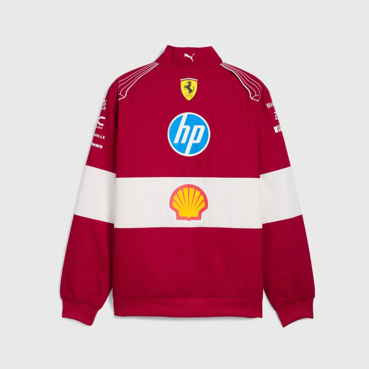 Scuderia Ferrari F1 2025 Team Vintage Jacket