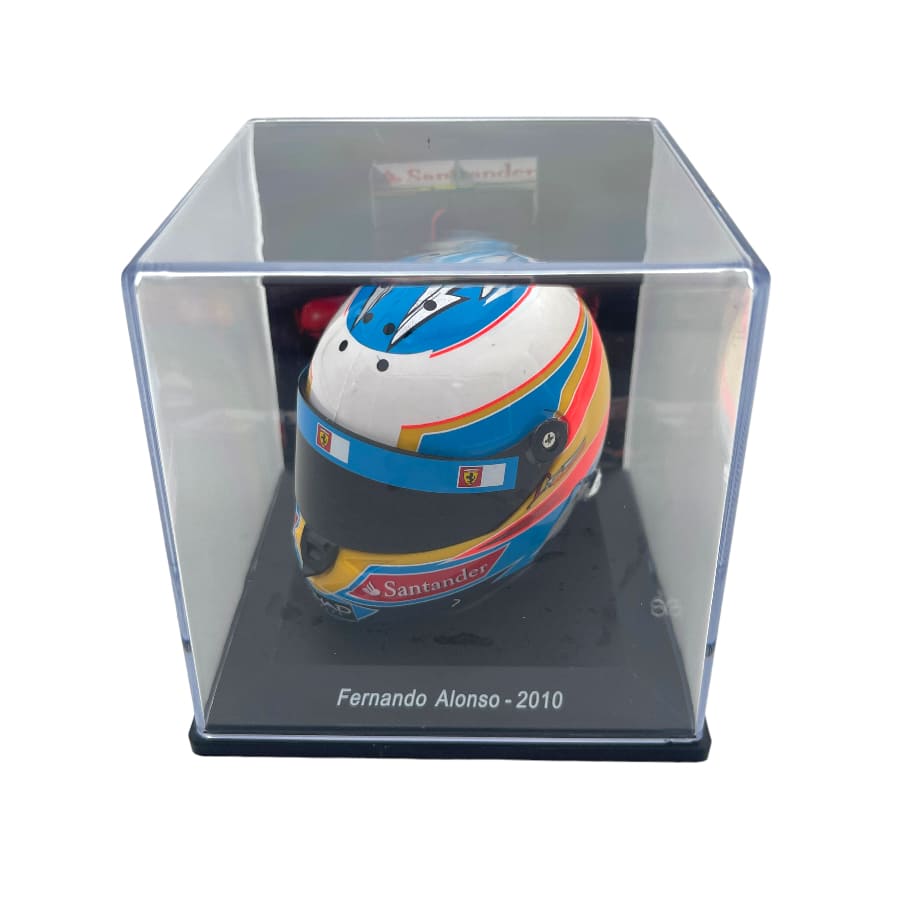 1:5 Spark Scuderia Ferrari Fernando Alonso 2010 Mini Helmet