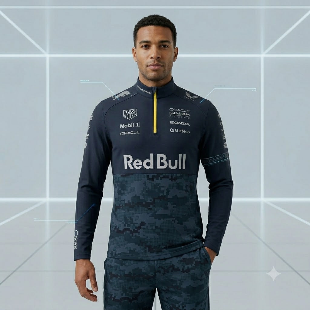 Red Bull Hypebeast 1/4 Zip Sweater