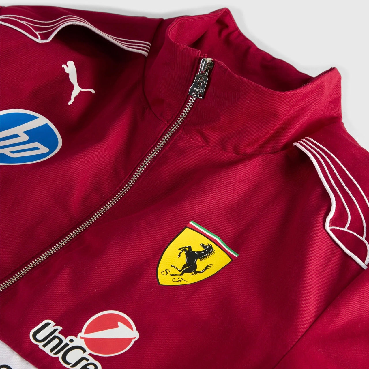 Scuderia Ferrari F1 2025 Team Vintage Jacket