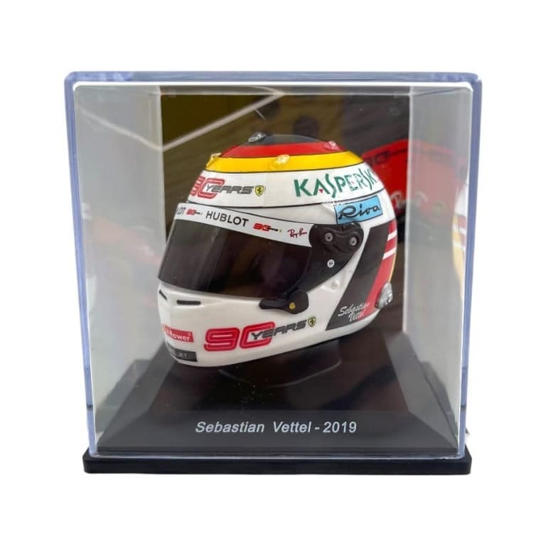 Mini Helmet Spark 1/5 Ferrari Sebastian Vettel German Gp 2019