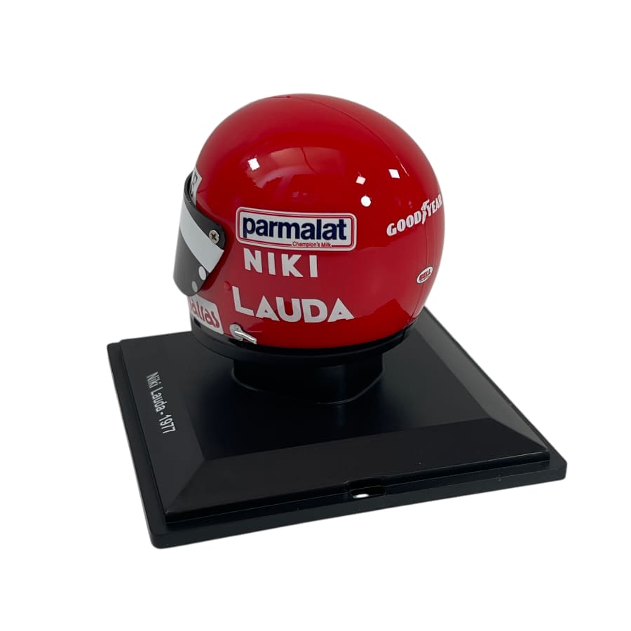 Mini Helmet Spark 1/5 Ferrari Niki Lauda 1977 F1 World Champion