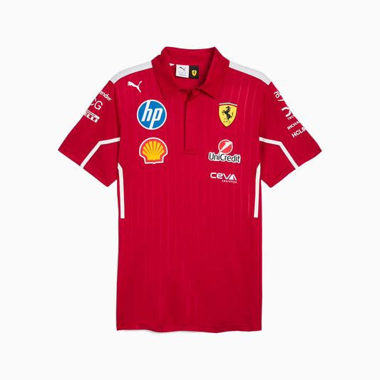 Scuderia Ferrari F1 2025 Team Pro Polo Shirt