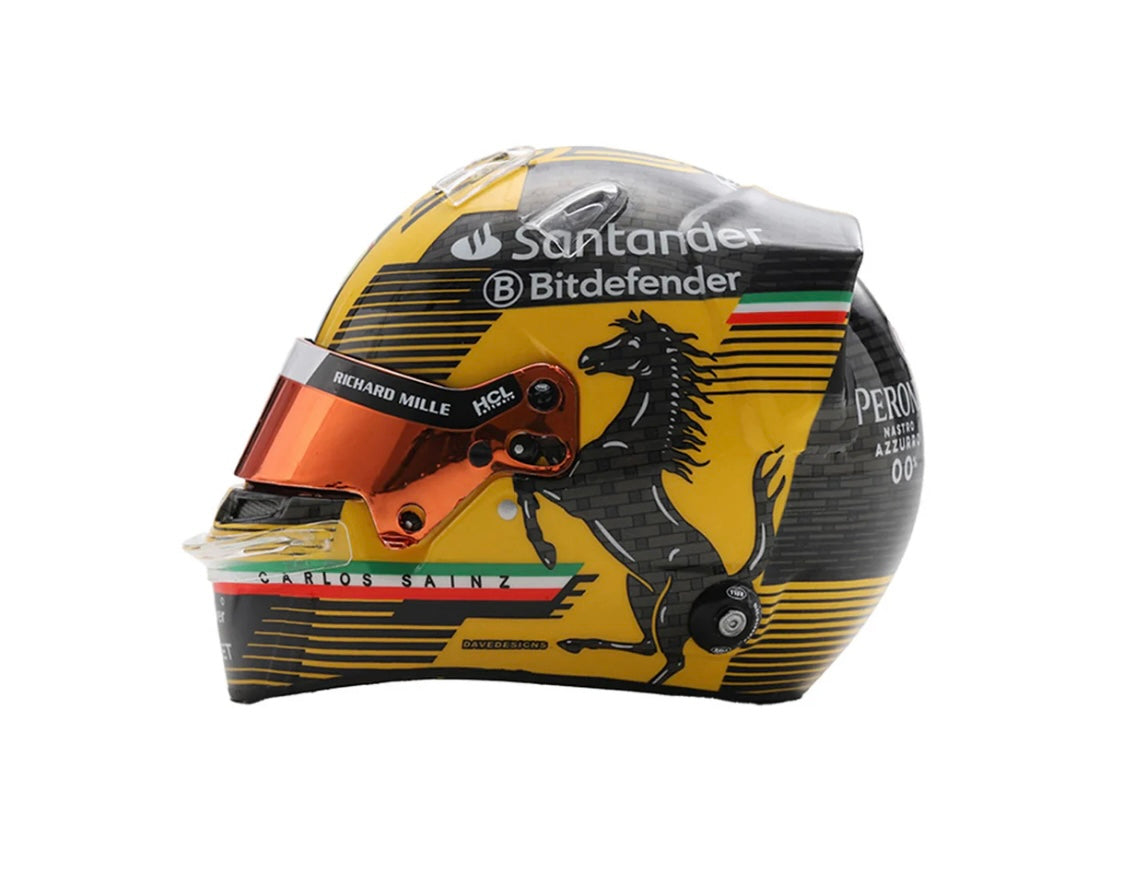 Looksmart 1:5 Scale Carlos Sainz 2024 Monza GP Helmet