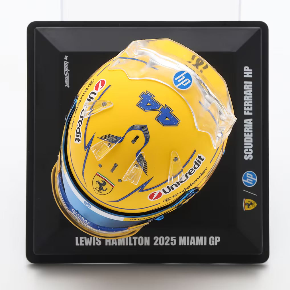 Looksmart 1:5 Scale Lewis Hamilton 2025 Miami GP Helmet