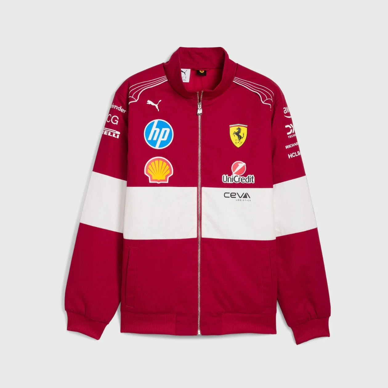 Scuderia Ferrari F1 2025 Team Vintage Jacket