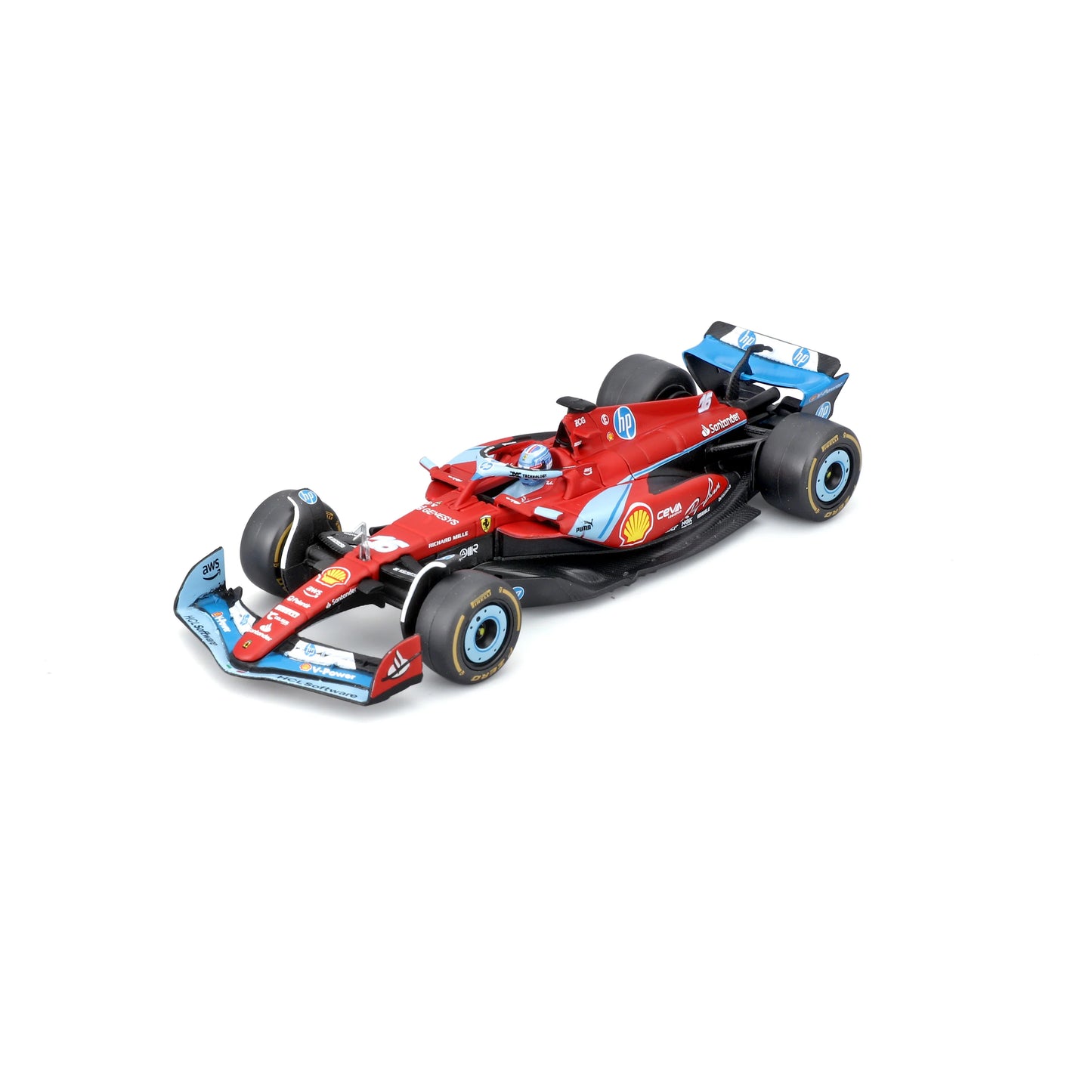 Bburago 1:43 Scuderia Ferrari SF24 Charles Leclerc Miami GP