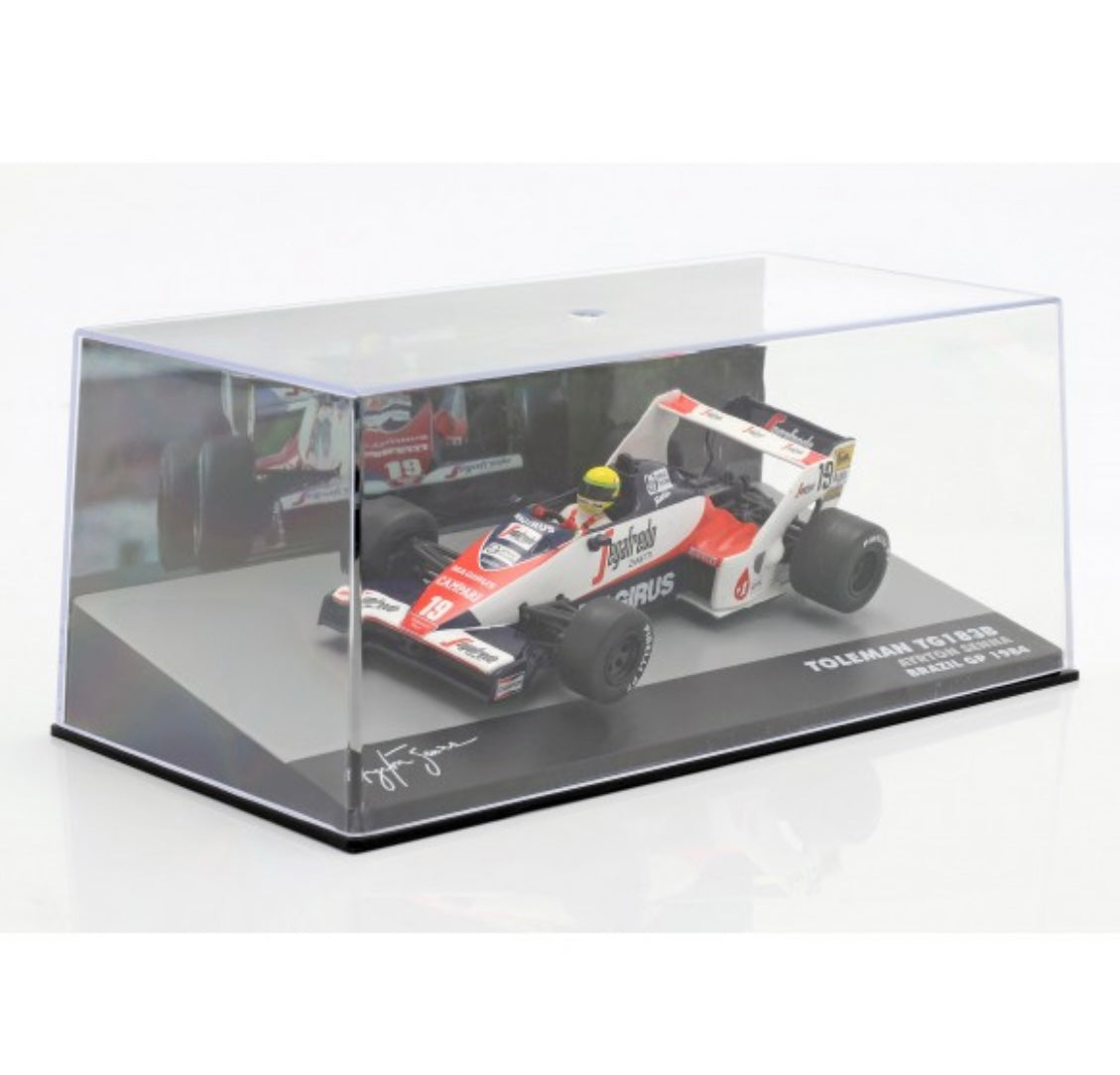 1:43 Ayrton Senna Toleman TG183B 1984 Brazil GP