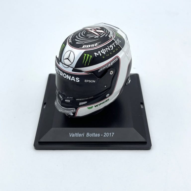 Mini Helmet Spark 1/5 Valtteri Bottas 2017