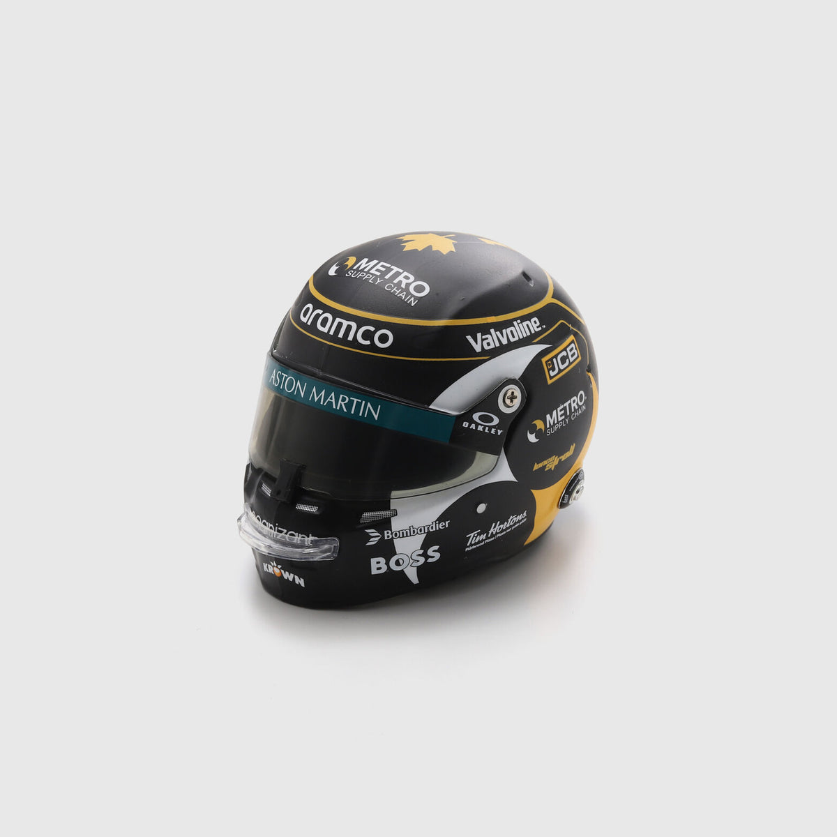 Mini Helmet Spark 1/5 Aston Martin Lance Stroll Canadian GP 2024