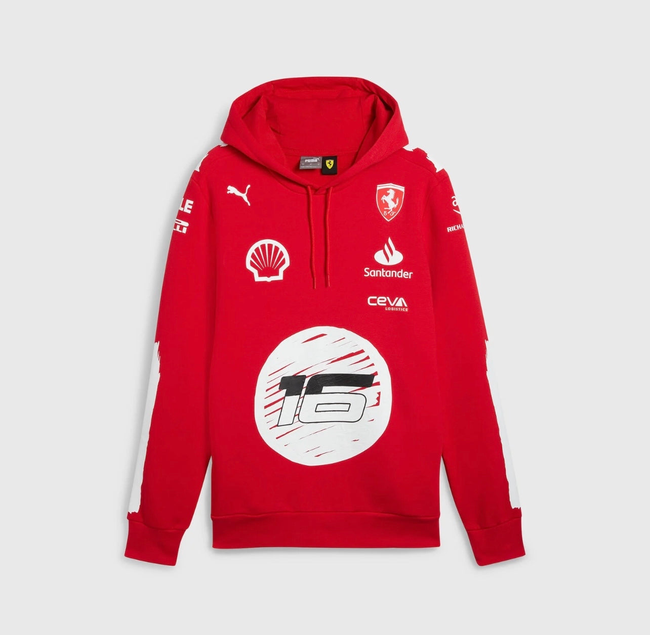 [ Pre-Order] Scuderia Ferrari Las Vegas GP Charles Leclerc Team Hoodie