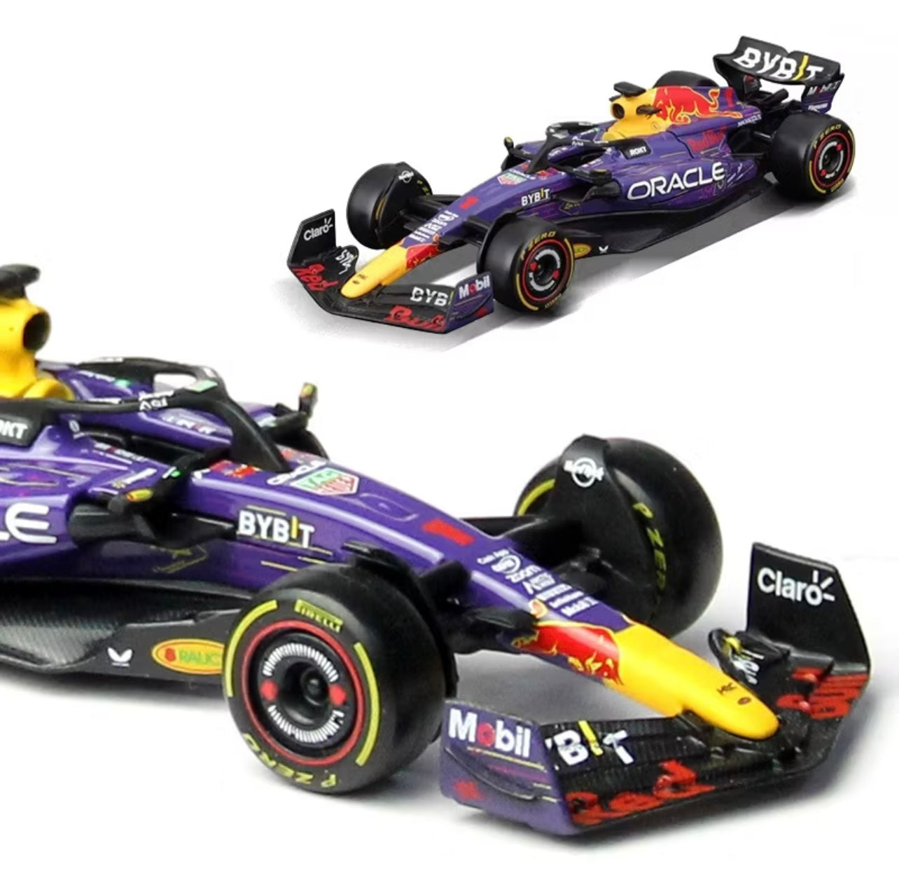 1/43 Scale Bburago Red Bull Racing RB19 Las Vegas Edition