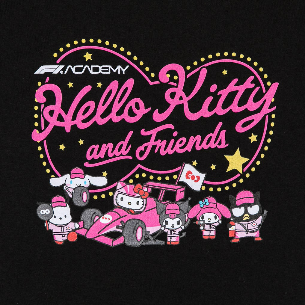 [ Pre-Order ] Formula 1 Academy Hello Kitty Pit Crew T-Shirt