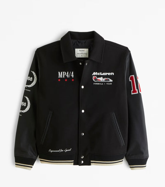 [ Pre-Order ] Mclaren Racing Varsity Bomber Jacket