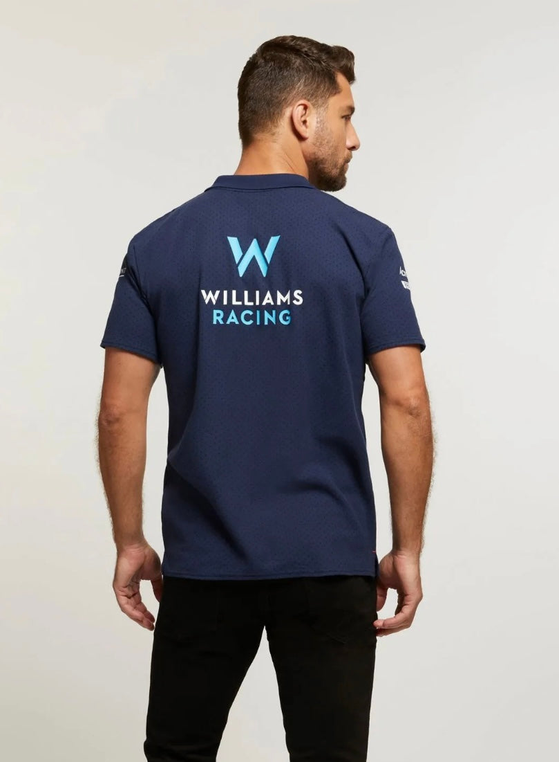 [ Pre-Order ] Williams Racing Team Media Polo Shirt