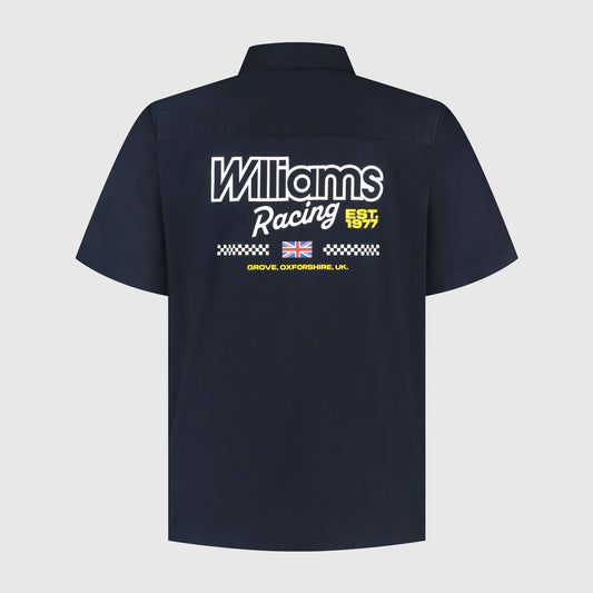 [ Pre-Order ] Williams Racing Mechanic Patch Shirt