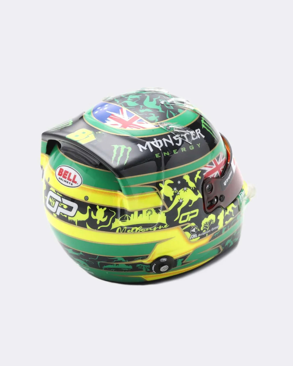 1:5 Mclaren Oscar Piastri 2025 Australia Gp Mini Helmet