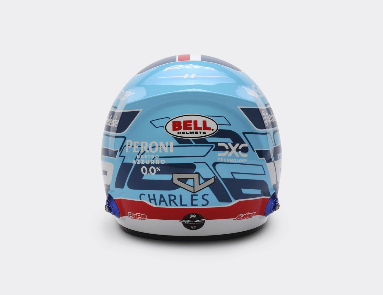 [ Pre-Order ] 1:2 Scale Charles Leclerc Miami Edition Mini Helmet