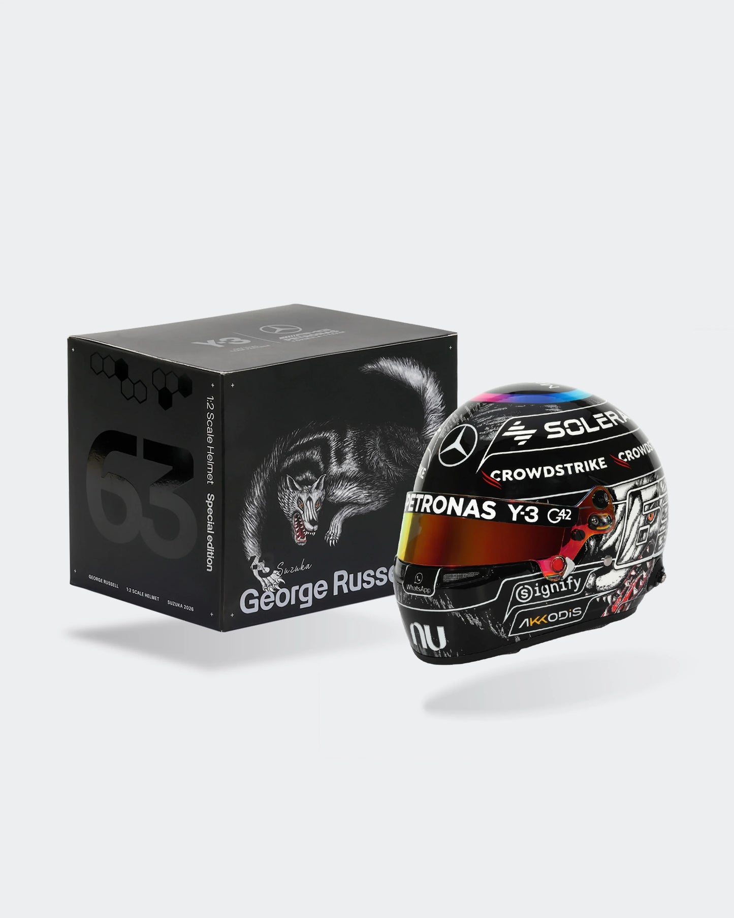 [ Pre-Order ] Bell 1:2 George Russell 2026 Japan Mini Helmet