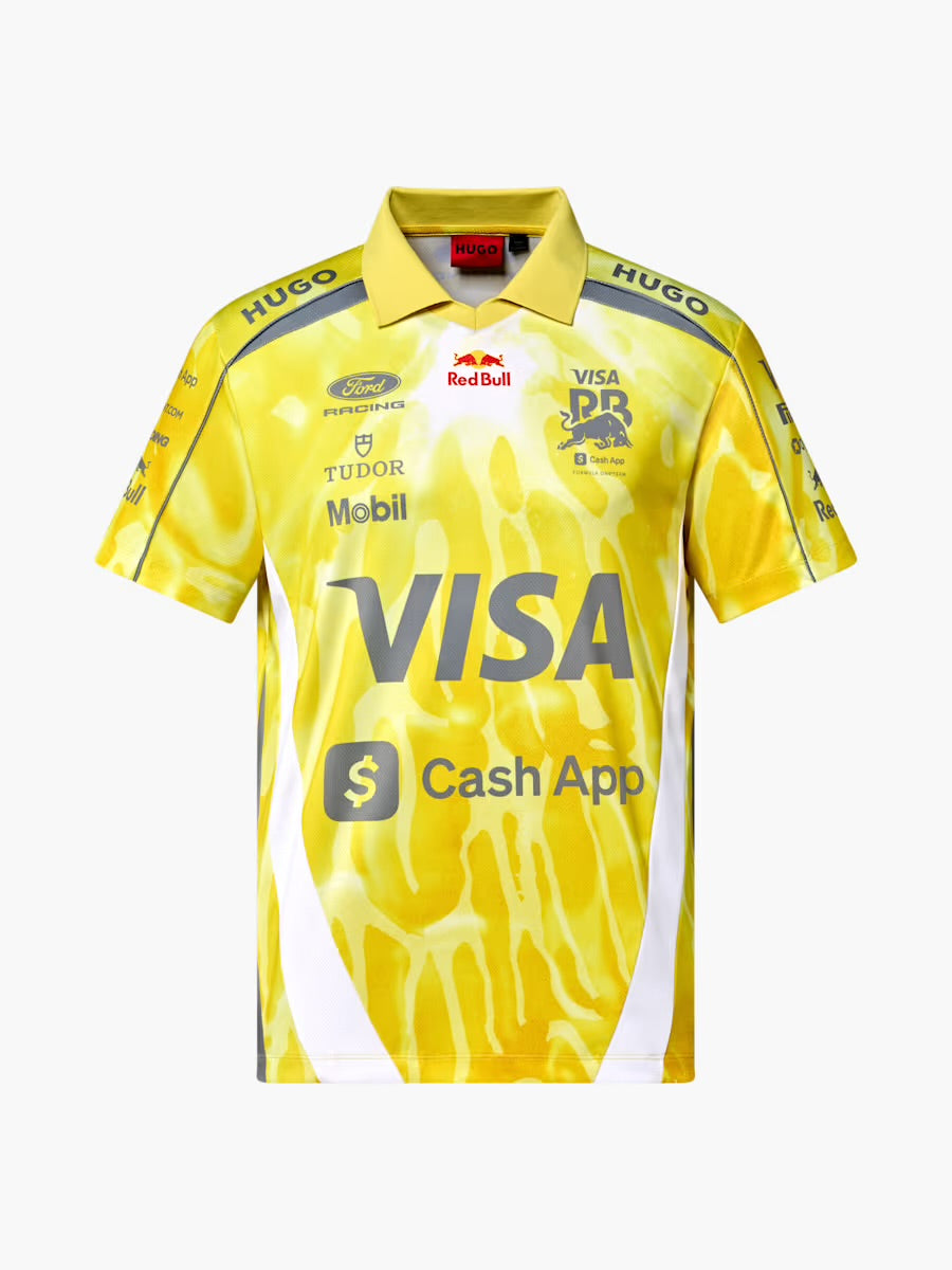 [ Pre-Order ] Visa Cash App RB 2026 Miami GP Team Polo Shirt