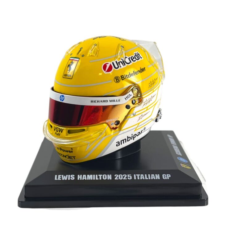 Looksmart 1:5 Scale Lewis Hamilton 2025 Monza 50th Anniversary Niki Lauda Champion GP Helmet