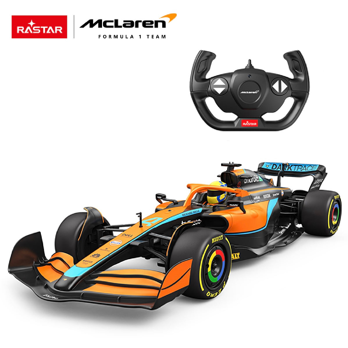 RASTAR McLaren MCL36 Formula 1 RC Race Car (1:12)