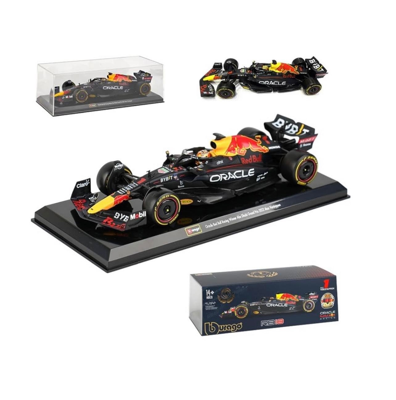 Bburago 1:24 比例 RB18 Max Verstappen