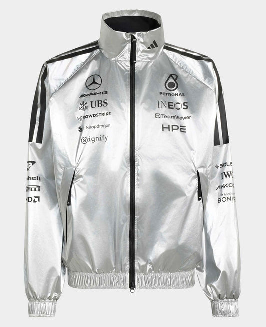 [ Pre-Order ] Mercedes AMG 2026 Team Silver Jacket