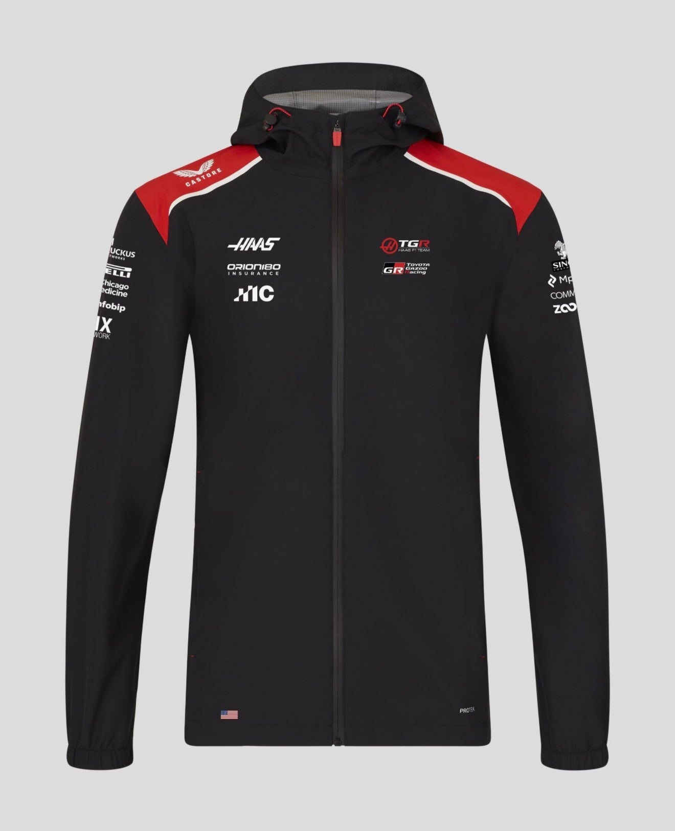 Haas F1 2026 Team Rain Jacket
