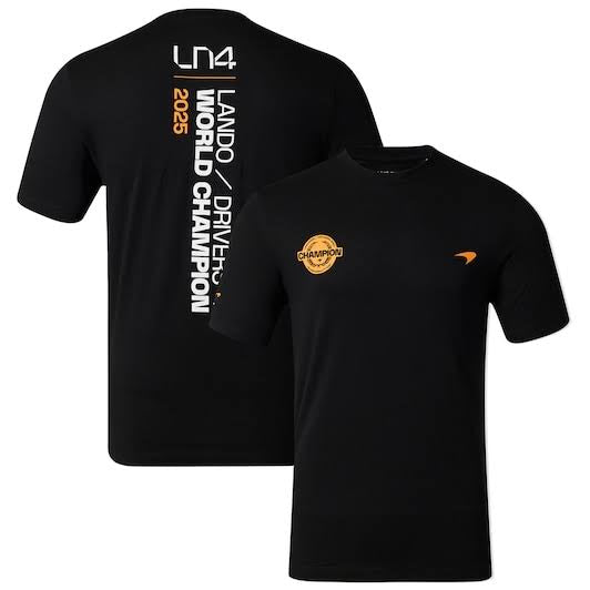 Mclaren Lando Norris 2025 Championship Shirt