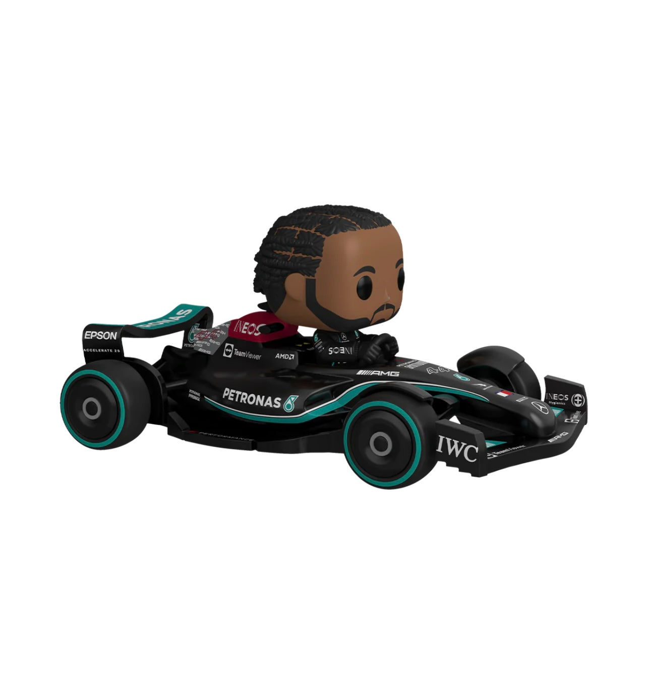 Lewis Hamilton with Car Funko Pop RBN Racing