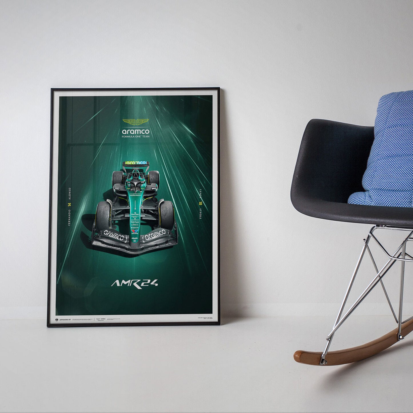 [ Pre-Order ] Aston Martin F1 AMR24 Hyper-Focus Poster