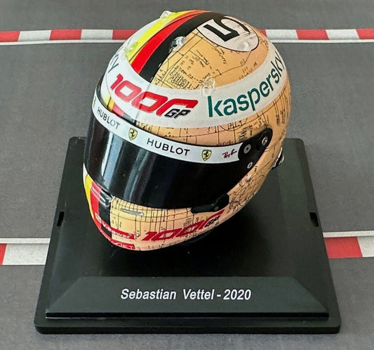 1:5 Scale Scuderia Ferrari Sebastian Vettel Mini Helmet