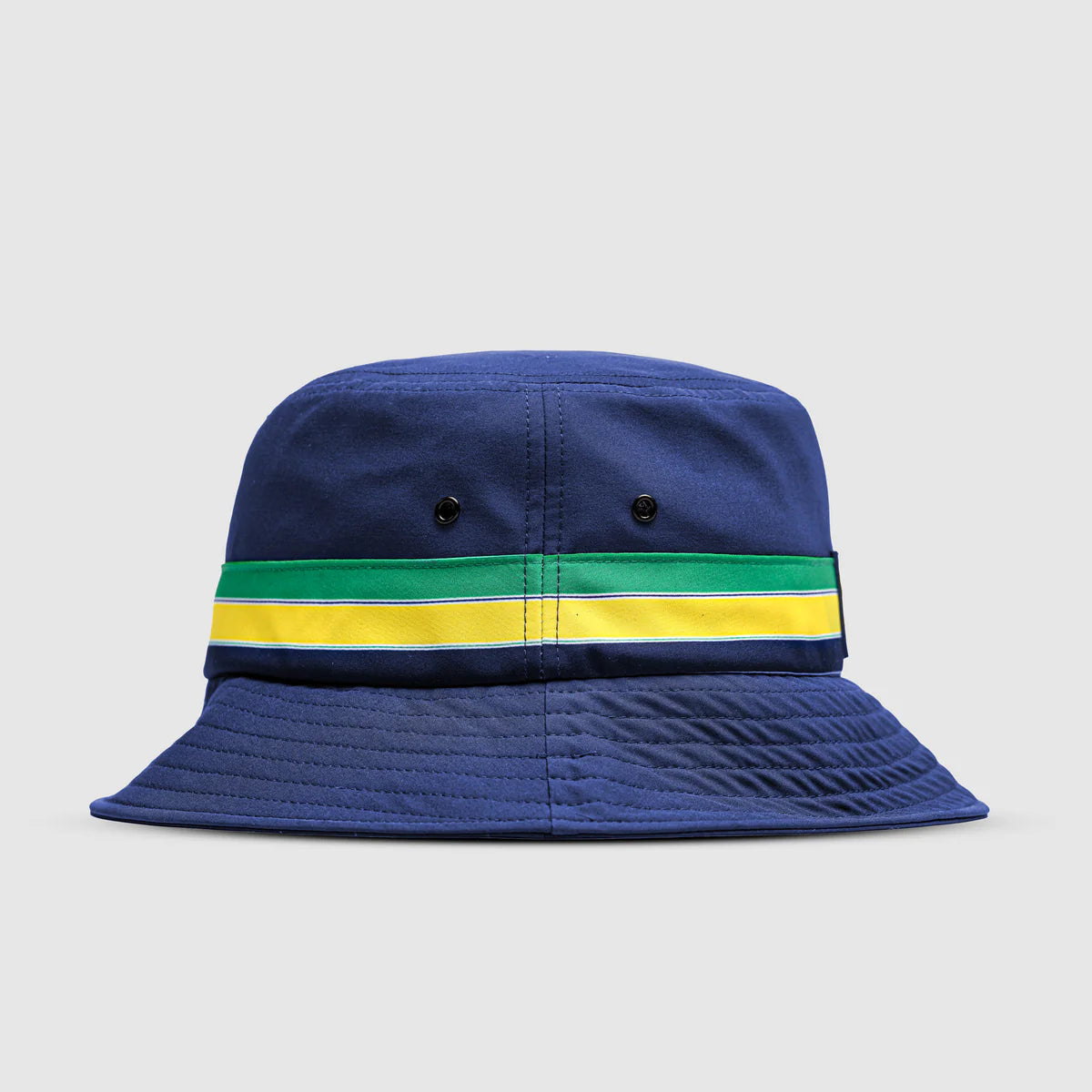Ayrton Senna Stripe Bucket Hat