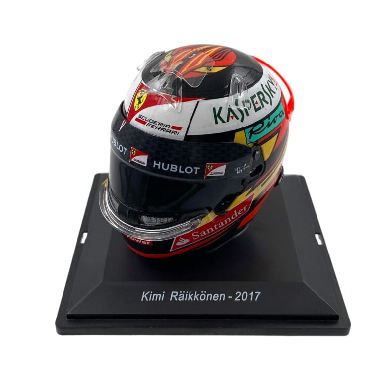 Mini Helmet Spark 1/5 Scuderia Ferrari Kimi Raikkonen 2017