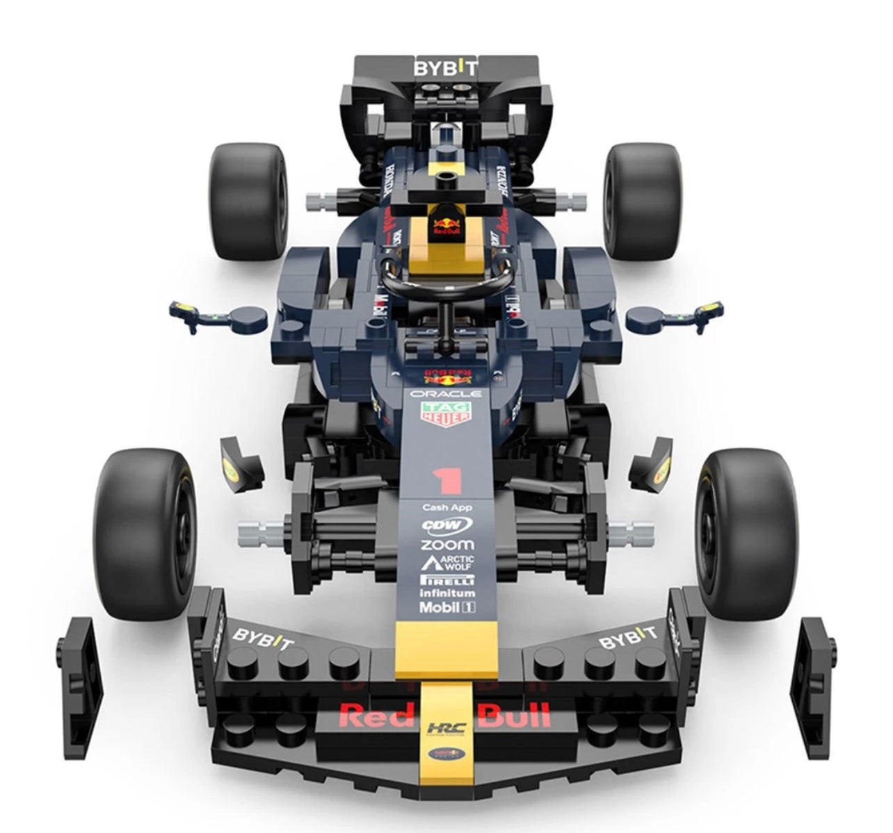 Rastar 1:24 Scale Red Bull Racing Building Blocks