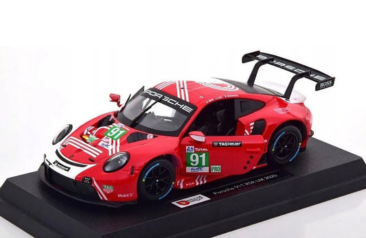 Bburago 1:24 比例保时捷 911 RSR 勒芒