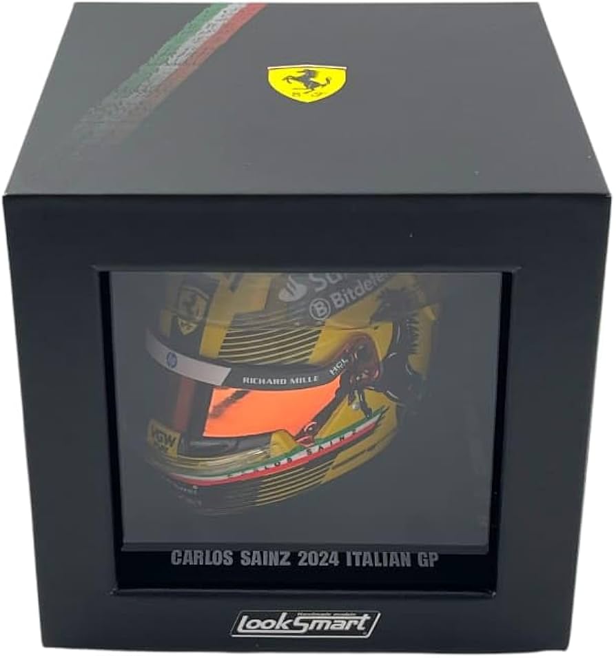 Looksmart 1:5 Scale Carlos Sainz 2024 Monza GP Helmet