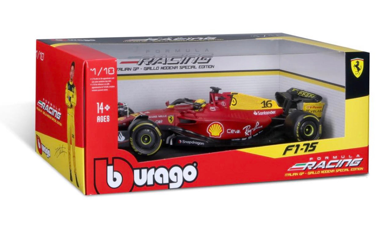 Bburago 1:18 比例 Monza Leclerc 版