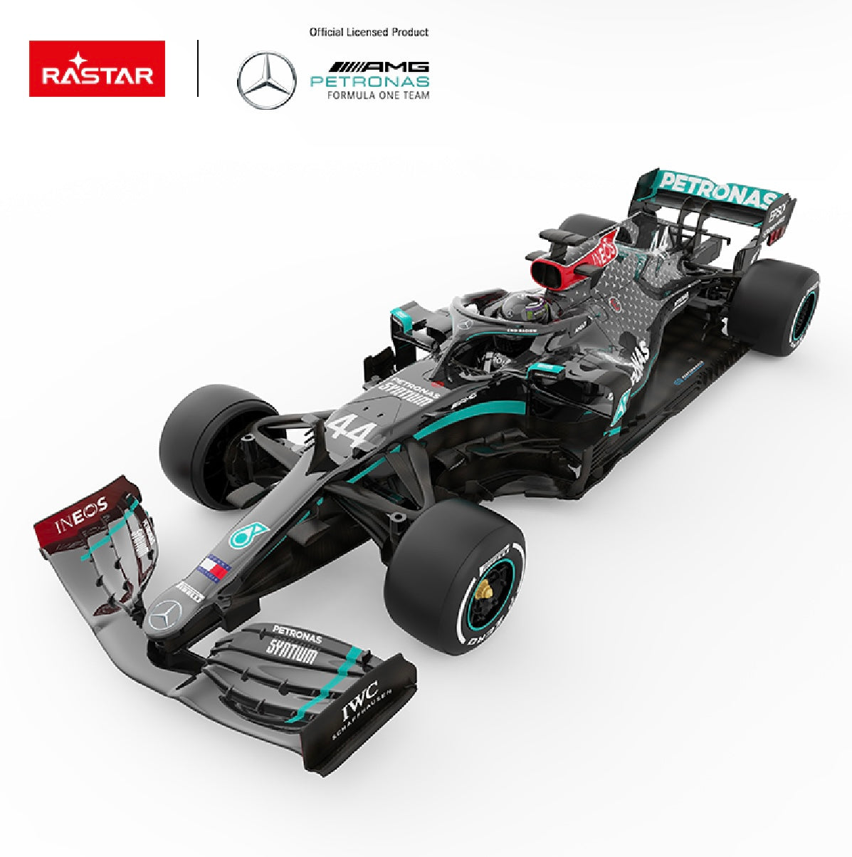 F1 Rc Racing RASTAR F1 Mercedes-AMG F1 W11 EQ Performance Formula 1 RC Race Car (1 ...
