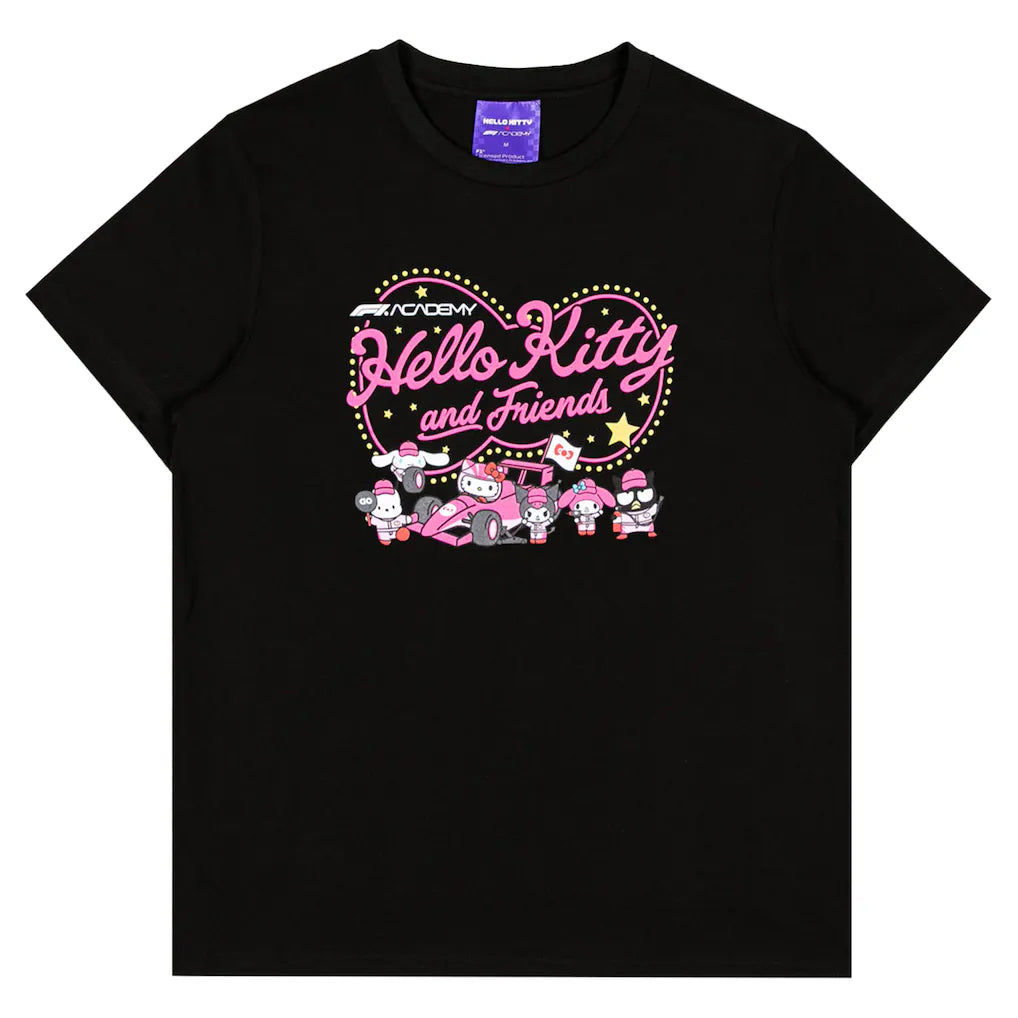 [ Pre-Order ] Formula 1 Academy Hello Kitty Pit Crew T-Shirt