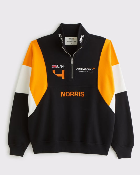 [ Pre-Order ] Mclaren F1 Graphic Half Zip Sweatshirt
