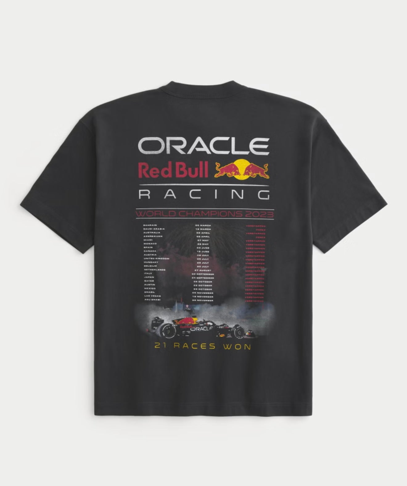 [ Pre-Order ] Boxy Heavyweight Oracle Red Bull Racing Graphic Tee