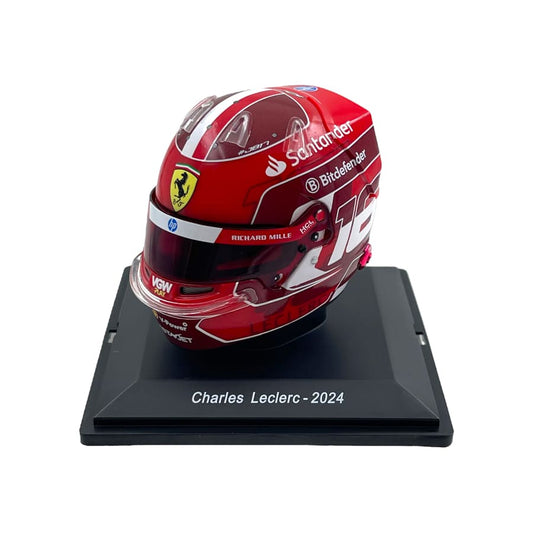 Spark 1/5 Scale Charles Leclerc 2024 Season Helmet