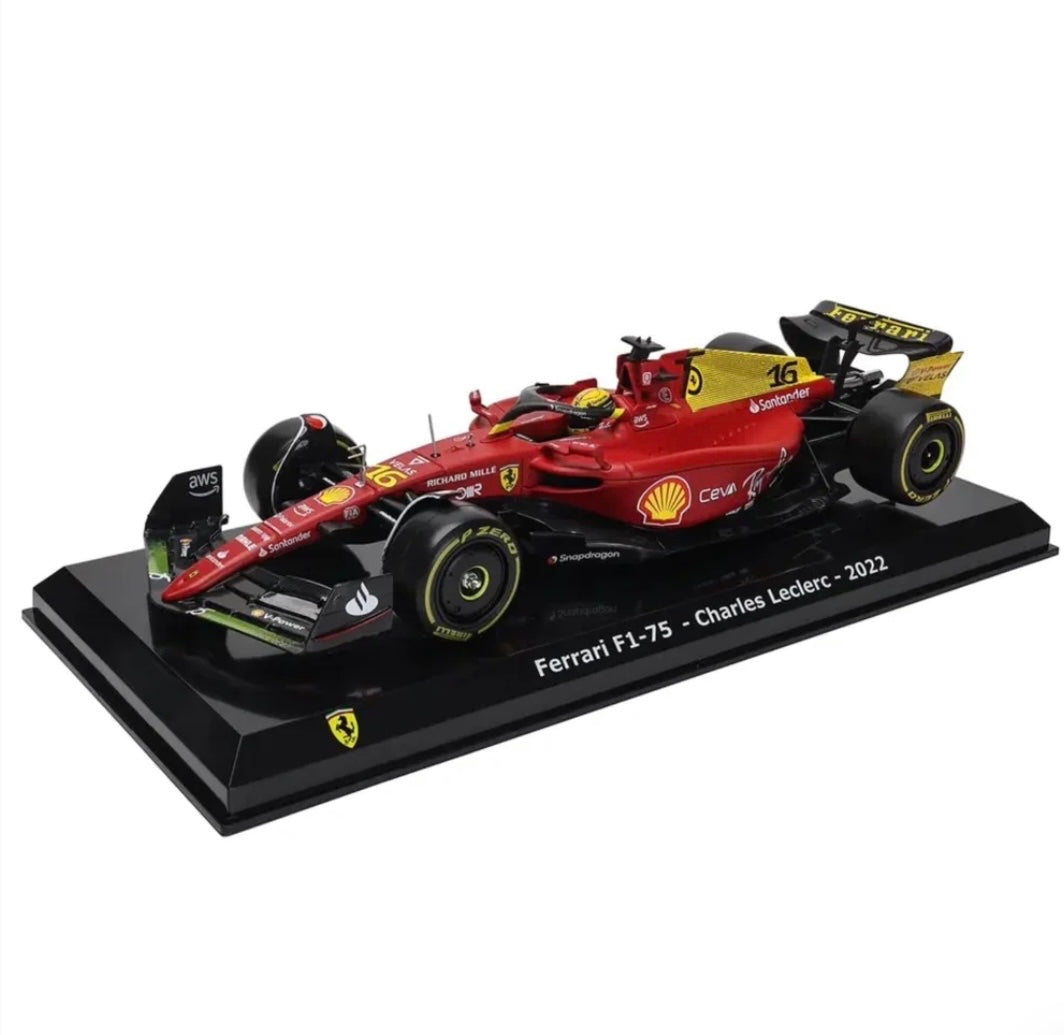 Bburago 1:24 比例法拉利 F1-75 Monza 版