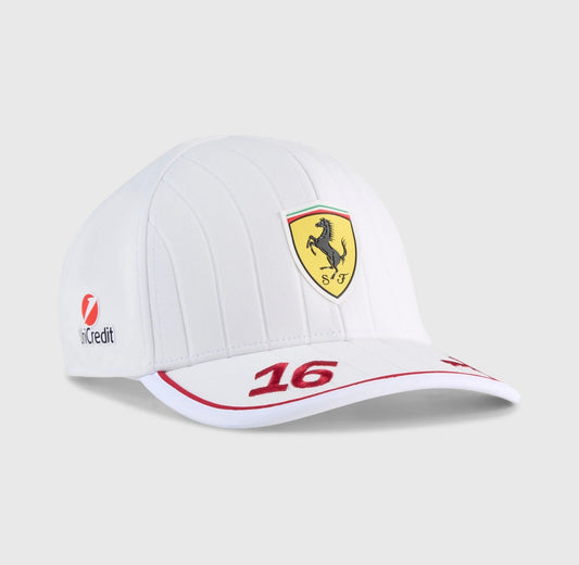 [ Pre-Order ] Scuderia Ferrari 2025 Charles Leclerc Miami GP Driver Cap