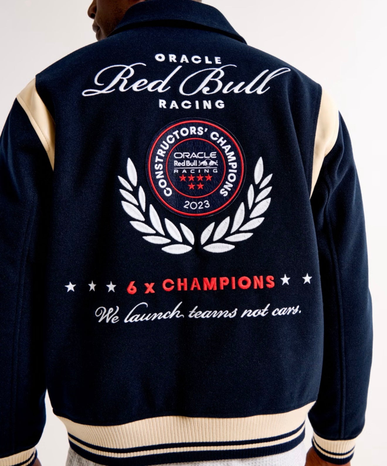[ Pre-Order ] Red Bull Racing Varsity Bomber Jacket